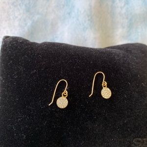 14 kt gold girls earrings